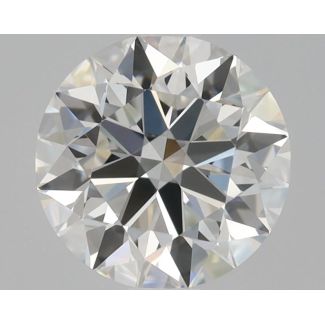 0.9 Carat Round G VVS1 EX GIA Natural Diamond