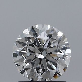 1.02 Carat Round D SI2 VG EX HRD Natural Diamond