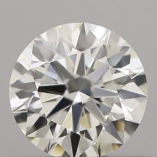 0.37 Carat Round H IF EX IGI Natural Diamond