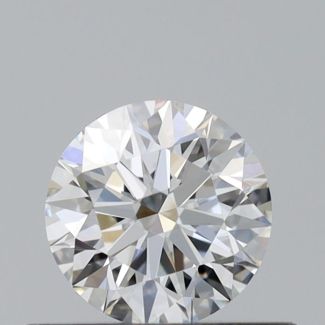 0.35 Carat Round H VS1 EX GIA Natural Diamond