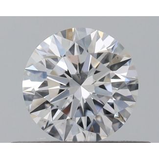 0.35 Carat Round E VS2 EX GIA Natural Diamond