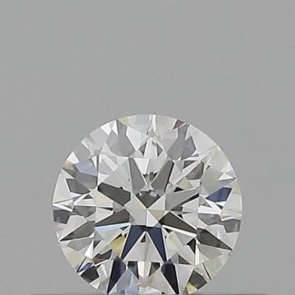 0.26 Carat Round H VVS1 EX GIA Natural Diamond