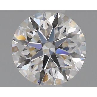 0.63 Carat Round D VVS1 EX GIA Natural Diamond