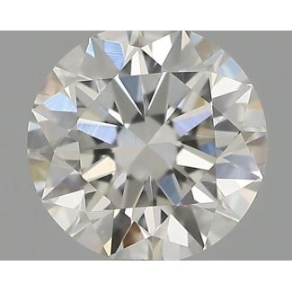 0.30 Carat Round G VS2 EX IGI Natural Diamond