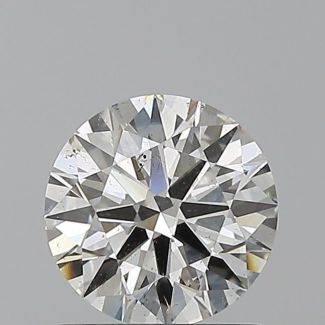 1.09 Carat Round H SI1 EX GIA Natural Diamond