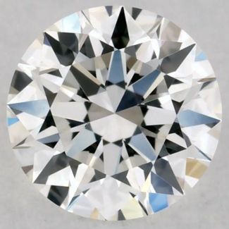 0.23 Carat Round F VVS2 EX GIA Natural Diamond