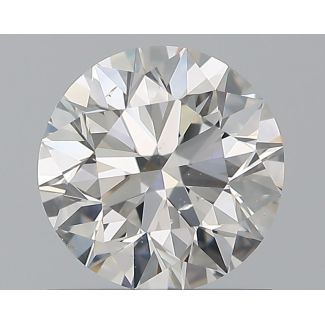 1.0 Carat Round G SI1 EX GIA Natural Diamond