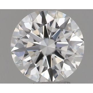 0.26 Carat Round G VVS1 EX GIA Natural Diamond