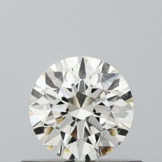 0.5 Carat Round H VS2 EX IGI Natural Diamond