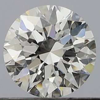 0.36 Carat Round G VVS1 EX GIA Natural Diamond