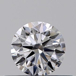 0.30 Carat Round D VS1 EX VG GIA Natural Diamond