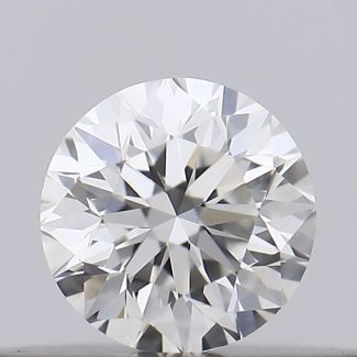 0.18 Carat Round G SI1 VG EX GIA Natural Diamond