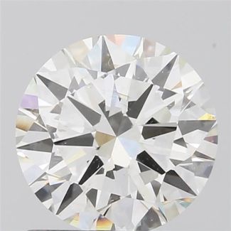 1.00 Carat Round G SI1 EX VG GIA Natural Diamond