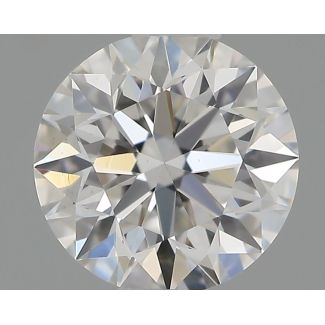 0.5 Carat Round E VS1 EX GIA Natural Diamond