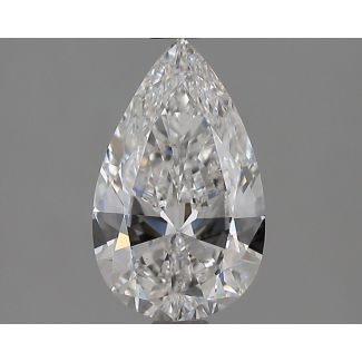 1.30 Carat Pear D VS2 - EX VG GIA Natural Diamond