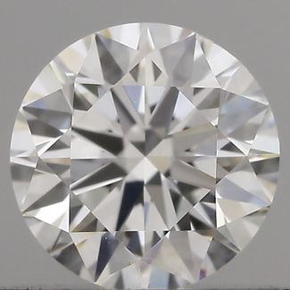 0.5 Carat Round E VVS1 EX VG GIA Natural Diamond