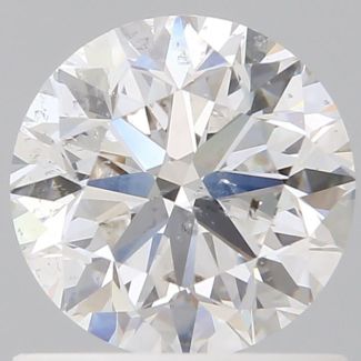 1.01 Carat Round H SI1 GD EX GIA Natural Diamond