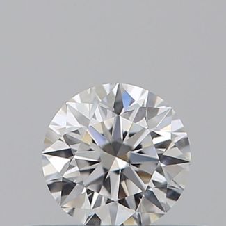 0.3 Carat Round D VVS2 EX GD GIA Natural Diamond