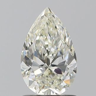 1.01 Carat Pear H VS2 - EX IGI Natural Diamond