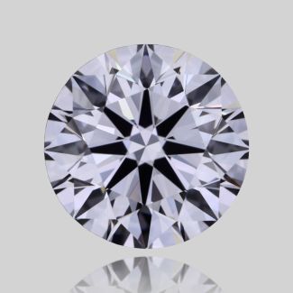 0.7 Carat Round D VVS2 EX GIA Natural Diamond