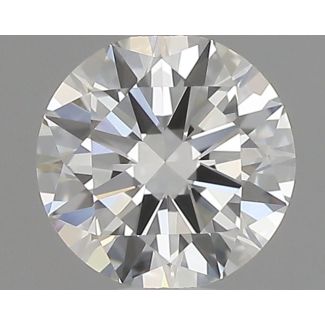 0.3 Carat Round H VVS1 EX GD GIA Natural Diamond