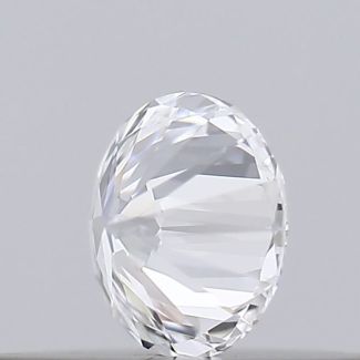 0.16 Carat Round D VVS1 EX GIA Natural Diamond