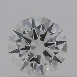 0.55 Carat Round E VVS1 EX GIA Natural Diamond