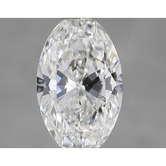 0.7 Carat Oval H VVS2 - EX VG GIA Natural Diamond