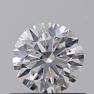 0.50 Carat Round E VS2 VG EX GIA Natural Diamond