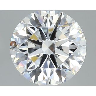 2.01 Carat Round F SI1 EX GIA Natural Diamond