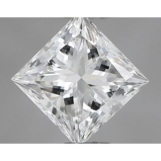 0.32 Carat Princess G VVS1 - VG GD GIA Natural Diamond