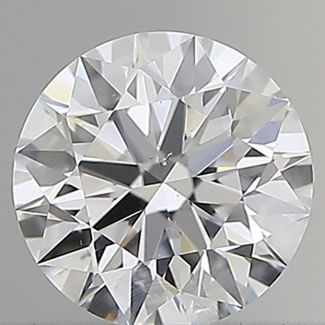 0.42 Carat Round D SI1 EX GIA Natural Diamond