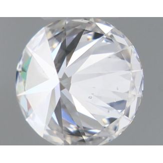 0.37 Carat Round H SI1 EX GIA Natural Diamond