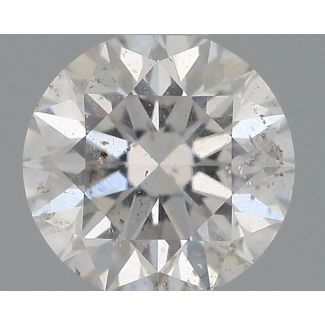 0.5 Carat Round F SI2 EX IGI Natural Diamond