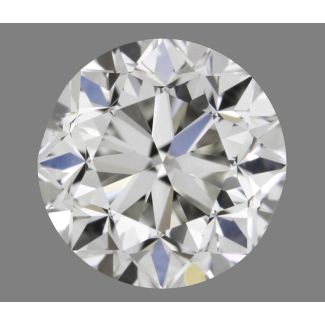 1.00 Carat Round H VS1 GD EX IGI Natural Diamond