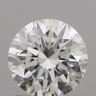 0.4 Carat Round F VVS2 EX GIA Natural Diamond