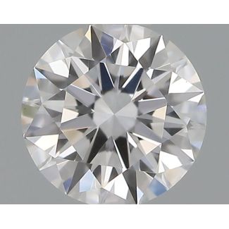 0.3 Carat Round E VVS2 EX GIA Natural Diamond