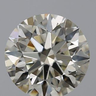 1.21 Carat Round J VS2 EX IGI Natural Diamond