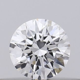 0.18 Carat Round D VS2 EX GIA Natural Diamond