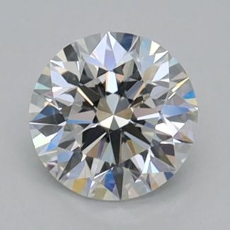 0.35 Carat Round D VVS1 EX GIA Natural Diamond