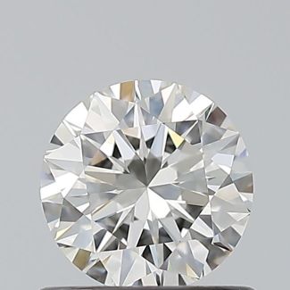 0.6 Carat Round H IF EX IGI Natural Diamond