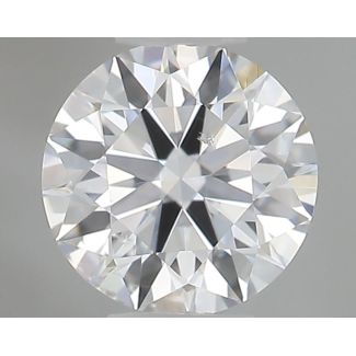 0.31 Carat Round F SI2 EX GIA Natural Diamond