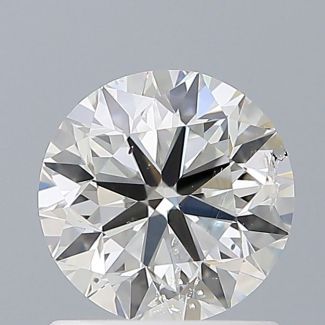 1.0 Carat Round F SI2 VG EX GIA Natural Diamond