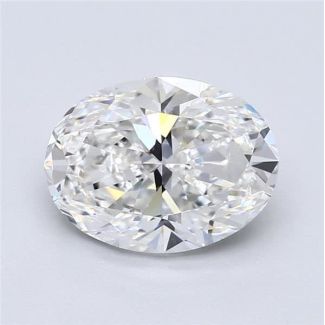 2.7 Carat Oval E VS1 - EX GIA Natural Diamond