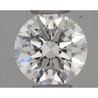 0.3 Carat Round H VVS1 EX IGI Natural Diamond