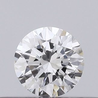 0.2 Carat Round G VVS1 EX GIA Natural Diamond