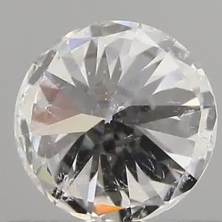 0.70 Carat Round E SI2 VG EX GIA Natural Diamond