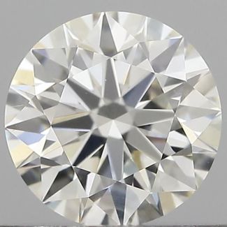 0.6 Carat Round H VS1 EX IGI Natural Diamond