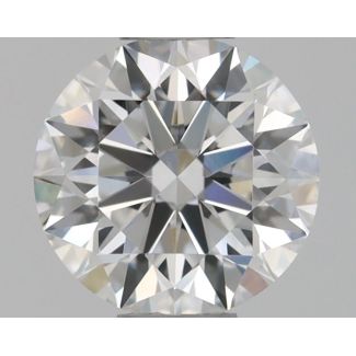 0.5 Carat Round E VS1 EX GIA Natural Diamond