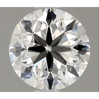 0.9 Carat Round H VS2 VG EX GD GIA Natural Diamond